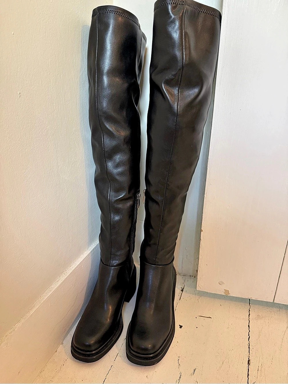 Franco Sarto - Kelly Over-the-Knee Boots in Black US 7